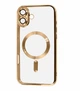 Чохол FIBRA Chrome Case With MagSafe for iPhone 16 Gold - зображення 1