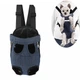 Рюкзак- кенгуру для животных Lesko SY210814 Dark Blue S котов и собак - изображение 3