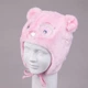 Шапка для дівчинки tutu 02716 46-48 Рожева - зображення 1