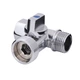 Кран приборный шаровой SD Forte 1/2"х3/4"х1/2" SF186W152015 - изображение 1