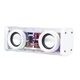 Колонка портативна V8 BT/TF/USB/TWS 10 вт біла V8W - зображення 3