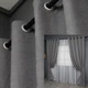 Комплект штор на люверсах VR-Textil Микровелюр SPARTA № 842ш 150х270 см 2 шт Темно-бежевый (37-0152) - изображение 1
