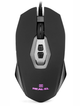 Компьютерная мышка REAL-EL, USB, оптическая, 800/1200/1600/2400 dpi, 7 кнопок, 1,8 м Black - изображение 1