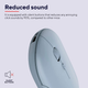 Компьютерная мышь Trust Puck Rechargeable Ultra-Thin беспроводная синяя - изображение 7