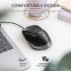 Компьютерная мышь Trust Fyda Comfortable ECO проводная черная - изображение 6