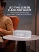 Беспроводное зарядное устройство Qi Fast Charger 15W с часами / ночником / функцией быстрой зарядки для iPhone та Android - изображение 5