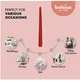 Свеча конусная Bolsius 245/24мм red 8 шт - изображение 4