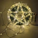 Светодиодная гирлянда мишура "Роса", 10м, с пультом, 300 LED, от USB и сети 220V, 8 режимов, Теплый белый - изображение 9