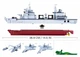 Конструктор SLUBAN M38-B0701 Корабель постачання 906B, 497 деталей, в коробці - зображення 6