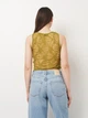 Футболка женская Zara 5584/337 S Зеленая (05584337500020) - изображение 2