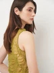 Футболка женская Zara 5584/337 S Зеленая (05584337500020) - изображение 4