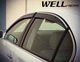Дефлекторы окон Wellvisors с хромированным молдингом передние и задние Lexus ES 2002-2006 4 шт (3-847LX010) - изображение 5