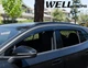 Дефлекторы окон Wellvisors с черным хромированным молдингом передние и задние Volkswagen ID.4 2021-2023 4 шт (3-847VW023) - изображение 8