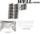 Дефлекторы окон Wellvisors Premium серия передние Subaru Legacy 2005-2009 Sedan 2 шт (3-847SU009) - изображение 3