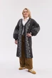 Кардиган "Вояж" сіро-білий, розмір 4XL-5XL - зображення 1