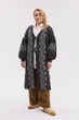 Кардиган "Вояж" сіро-білий, розмір 4XL-5XL - зображення 3