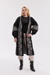Кардиган "Вояж" чорно-білий, розмір L-XL - зображення 8