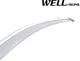Дефлекторы окон Wellvisors с хромированным молдингом передние и задние Nissan Quest 2011-2017 4 шт (3-847NS019) - изображение 9