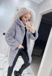 Fashions • Шуба женская под шиншиллу Mavis Fashions 58 серый (№037К-1/ш-бр) - изображение 9
