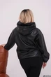 Fashions • Женская весенняя куртка Джилли Fashions 60-62 черный (#463-ел) - изображение 6