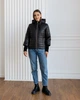 Fashions • Куртка женская с довязом на рукавах "Dream" Fashions 56 черный (№3508-мк) - изображение 4