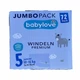 Підгузники Babylove Premium Jumbo Pack 5 Junior (10-16 кг) 72 шт - изображение 4