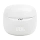 Бездротові навушники TWS JBL Tune Flex 2 White (JBLTFLEX2WHT), закриті, активне шумозаглушення, 6 мікрофонів, 48 годин автономної роботи, IP54, білі - зображення 4