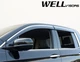 Дефлекторы окон Wellvisors с хромированным молдингом передние и задние Honda Ridgeline 2017-2023 4 шт (3-847HD037) - изображение 4