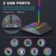 Подставка для игровых наушников New Bee Z8 с RGB подсветкой Black - изображение 3