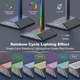 Подставка для игровых наушников New Bee Z8 с RGB подсветкой Black - изображение 10