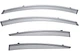 Дефлекторы окон Wellvisors с хромированным молдингом передние и задние Volvo S60 2011-2018 4 шт (3-847VO002) - изображение 1