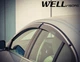 Дефлекторы окон Wellvisors с хромированным молдингом передние и задние Volvo S60 2011-2018 4 шт (3-847VO002) - изображение 7