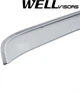 Дефлекторы окон Wellvisors Premium серия передние и задние Chevrolet;GMC Silverado;Sierra 2014-2018 Crew Cab 4 шт (3-847CH012) - изображение 2