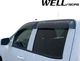 Дефлекторы окон Wellvisors Off-Road серия передние и задние Chevrolet;GMC Silverado;Sierra 2014-2018 Crew Cab 4 шт (3-847CH014) - изображение 8