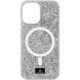TPU чехол Bling Guard World Rock Case Diamond with MagSafe для Apple iPhone 16 (6.1") Silver - изображение 1