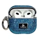 TPU чохол Bling World Rock Diamond для навушників AirPods 1/2 Блакитний - зображення 1