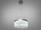Инновационная подвесная хрустальная диодная люстра для спальни, THE LIGHT 90W, хром - изображение 1