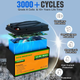 Аккумулятор Eco Worthy LiFePO4 12V 50Ah (640Wh) со встроенным BMS, 3000+ циклов - изображение 7