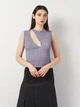 Футболка женская Zara 3644/326 S Синяя (03644326485027) - изображение 1