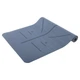 Коврик для фитнеса и йоги с разметкой PU SP-Sport 3867 размер 183x68x0.5см Deep Grey - изображение 2
