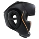 Шлем боксерский с полной защитой Zelart Fight Gear 1229 размер L Black-Gold - изображение 2