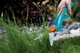 Ножницы для травы Gardena поворотные с прямыми лезвиями для удобной обрезки газонов зеленые - изображение 6