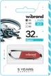 Флеш память USB Wibrand Aligator 32GB USB 2.0 Red (WI2.0/AL32U7DR) - изображение 2