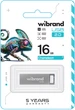 Флеш память USB Wibrand Chameleon 16GB USB 2.0 Silver (WI2.0/CH16U6S) - изображение 2