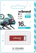 Флеш память USB Wibrand Chameleon 16GB USB 2.0 Red (WI2.0/CH16U6R) - изображение 2