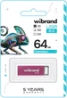 Флеш память USB Wibrand Chameleon 64GB USB 2.0 Pink (WI2.0/CH64U6P) - изображение 2