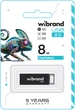 Флеш память USB Wibrand Chameleon 8GB USB 2.0 Black (WI2.0/CH8U6B) - изображение 2