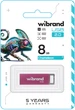 Флеш память USB Wibrand Chameleon 8GB USB 2.0 Pink (WI2.0/CH8U6P) - изображение 2
