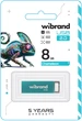 Флеш память USB Wibrand Chameleon 8GB USB 2.0 Light Blue (WI2.0/CH8U6LU) - изображение 2