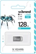 Флеш память USB Wibrand Ant 128GB USB 3.2 Gen1 Silver (WI3.2/AN128M4S) - изображение 2